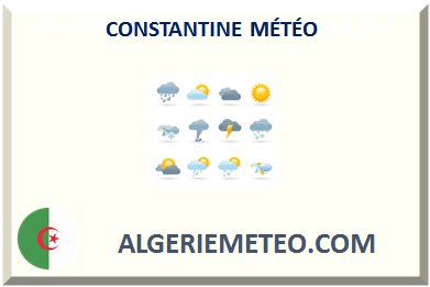 CONSTANTINE MÉTÉO